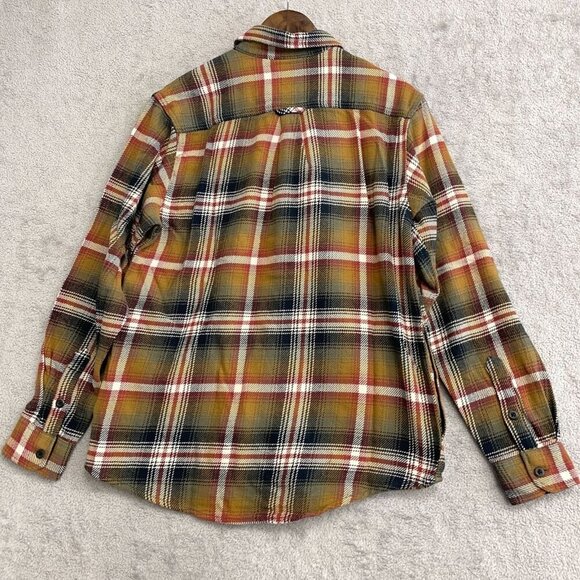 NEW Orvis Men's S Plaid Button-Up Long Sleeve Flannel Shirt Jacket - Picture 9 of 10